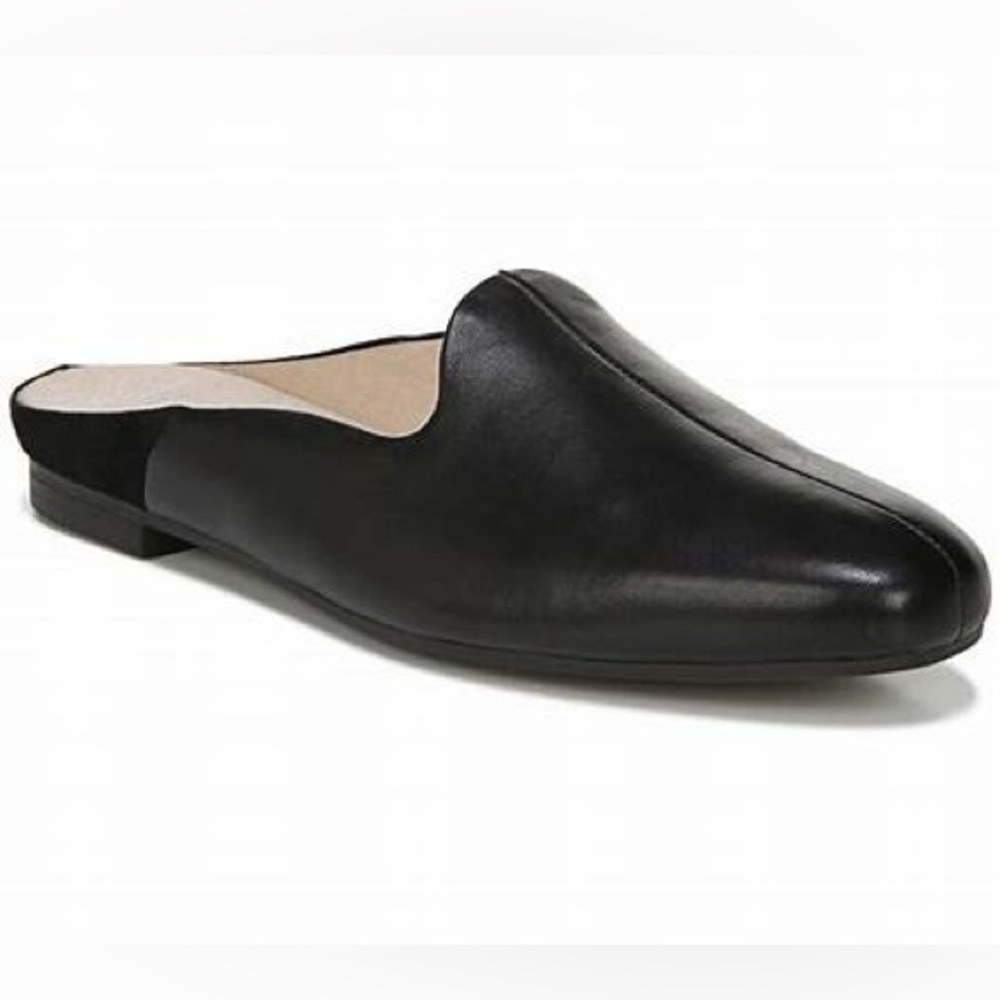 Dr. Scholl's x HDH Maker Mule Hackwith Design House Black Leather 7.5 Slip On